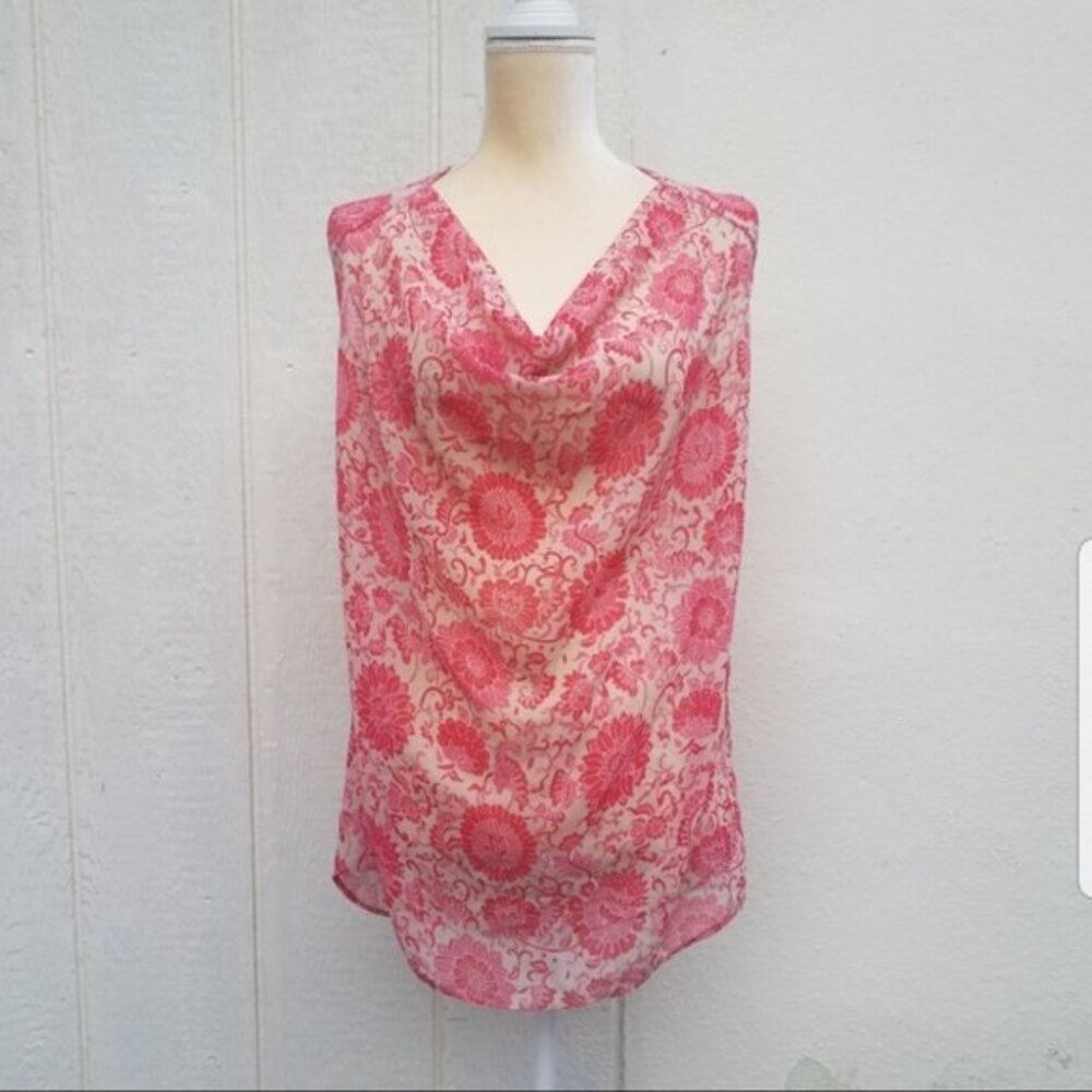 CAbi #5037 Vita sleeveless blouse size xs